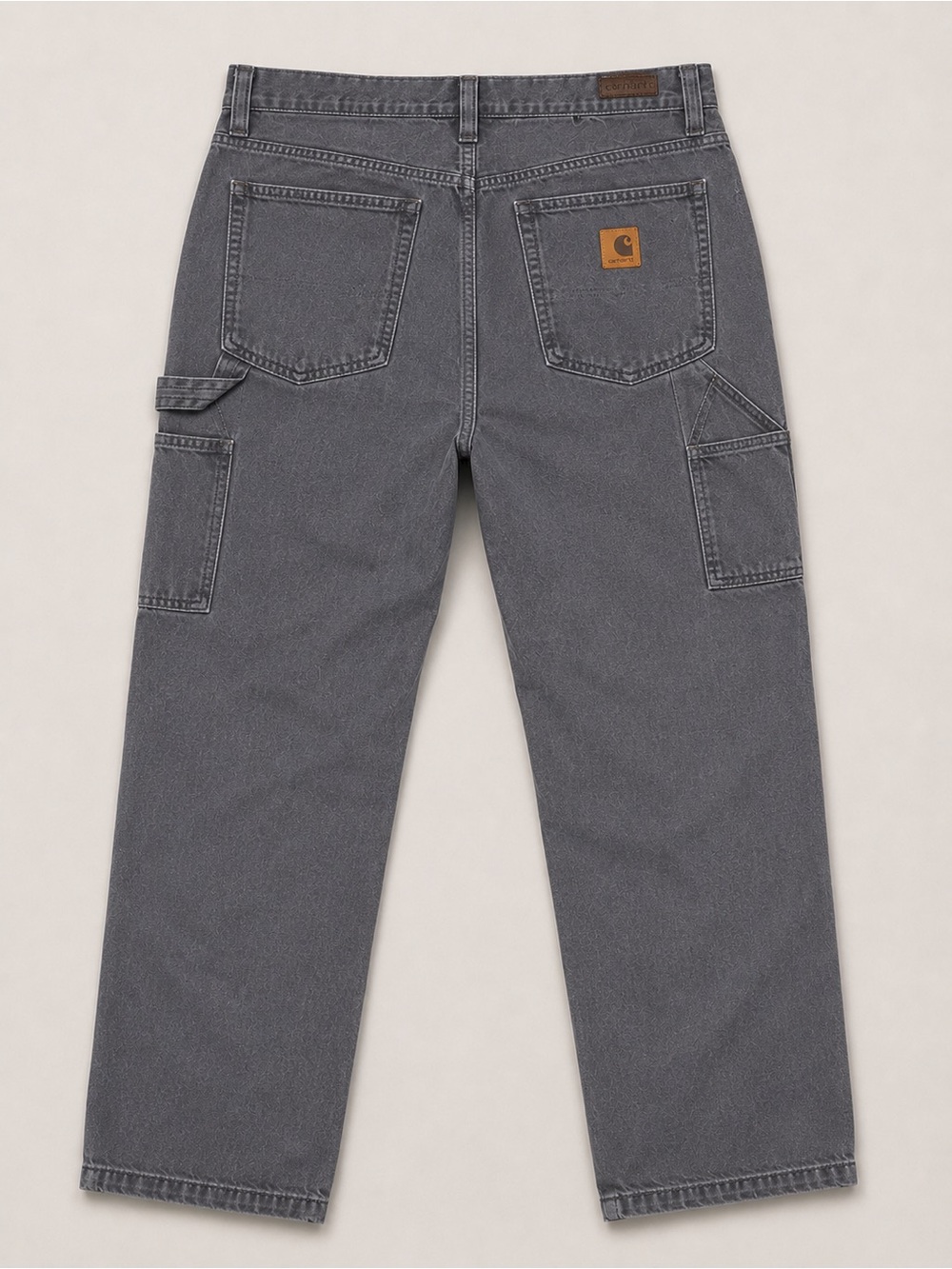 Carhartt Relaxed Fit Gray Utility Work Pants Men’s 32x30 Carpenter Workwear - Picture 6 of 12